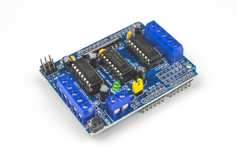 Immagine: Motor shield L293D per Arduino