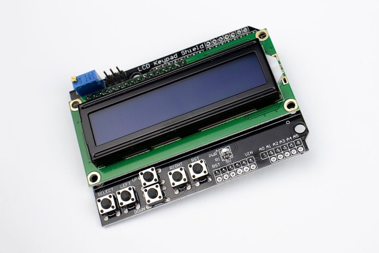 Display LCD Shield con pulsanti per Arduino