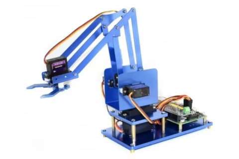 Immagine: Metal Robot Arm per Raspberry Pi